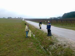 Čistilna akcija v KS Ponikva